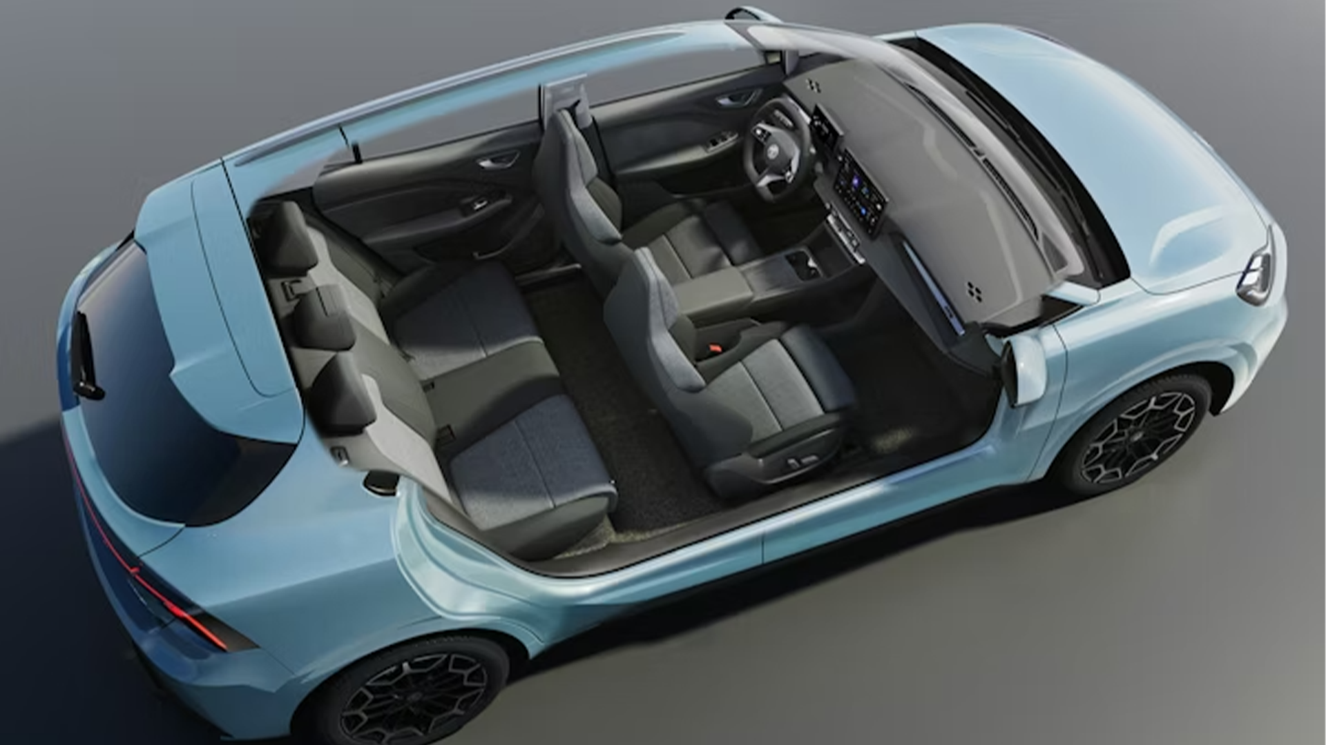 MG4 EV Urban Innenraum mit viel Platz für Passagiere
